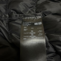 【Mサイズ】ユニクロ ウルトラライトダウン ブラックの画像