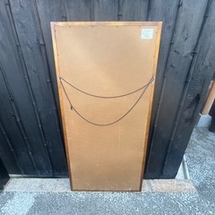 🌿天然木フレームの大型ミラー✨の画像