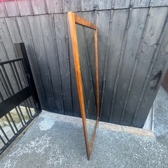 🌿天然木フレームの大型ミラー✨の画像