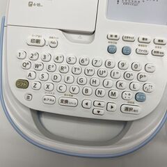 キングジム テプラ ラベルライター SR170AM KING JIM TEPRA 中古カートリッジ付き 印刷確認済み 札幌市手稲区の画像