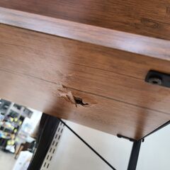 J1775【リユースのサカイ柏店】4段ラック　ブラウン　クリーニング済　の画像