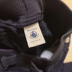PETIT BATEAU カーゴパンツ 120 125cm ネイビー プチバトーの画像