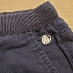 PETIT BATEAU カーゴパンツ 120 125cm ネイビー プチバトーの画像