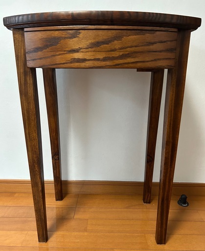 引出付ハーフラウンドテーブル