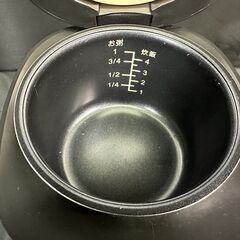 【動作保証あり】ティーズネットワーク 2020年 HTS-350BK 4合炊き マイコン炊飯器【管理KRK1144】の画像