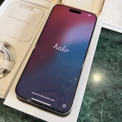 オマケ付　iPhone 15 Pro Max 256gb ナチュラル　チタンの画像
