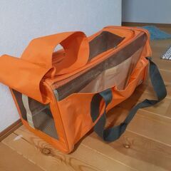 ペットバック　オレンジの画像