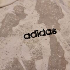 adidas Tシャツ ホワイト グレー 130cm アディダス 子供服 キッズ 男の子の画像