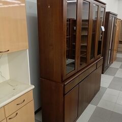 ★リユースのサカイ千葉中央店★  食器棚  H200×D43×W169 クリーニング済み TC5312の画像