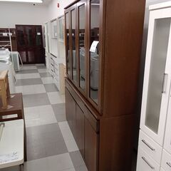 ★リユースのサカイ千葉中央店★  食器棚  H200×D43×W169 クリーニング済み TC5312の画像