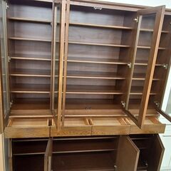 ★リユースのサカイ千葉中央店★  食器棚  H200×D43×W169 クリーニング済み TC5312の画像