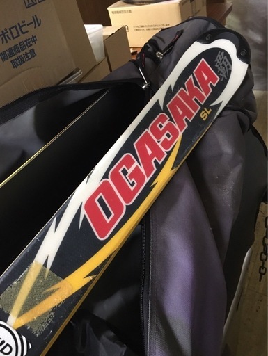 比較的綺麗なスキー板