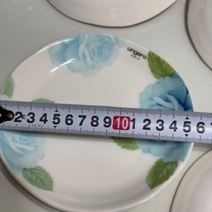 15.5センチ小皿　8枚　中古品　の画像