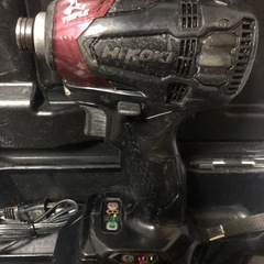 ④ハイコーキ18vインパクトドライバWH18DDL2中古品の画像