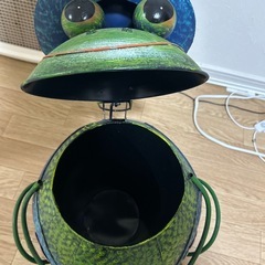 【取引中】カエルのゴミ箱　夜対応可能の画像