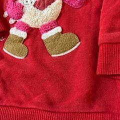 Miki House 赤いトレーナー サイズ90の画像