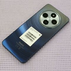 使用感少なめ Xiaomi Redmi 14C SIMフリー 128GB ネットワーク利用制限－ スターリーブル― ソフトケースなど付属 スマートホン スマホ 札幌市 清田区 平岡の画像