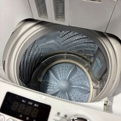 【美品】2022年製 Gangle（ガングル）全自動洗濯機 7kg インバーター搭載の画像