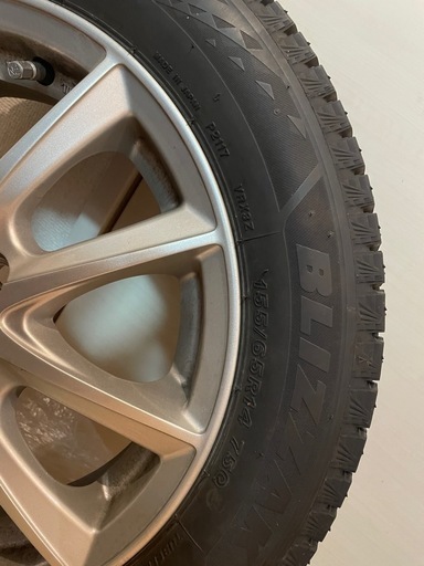 BRIDGESTONE BLIZZAK VRX3 155/65R14（4本）