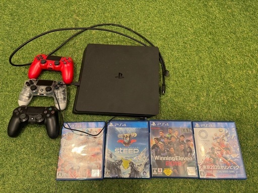 決まりましたＰＳ4PlayStation本体、コントローラー3つ、ソフトまとめて