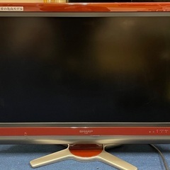 SHARP AQUOS 液晶カラーテレビ　32型の画像