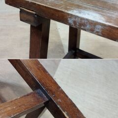 レトロ 木製 飾り台 鉢台 リメイク用にも　/TJ-2653 2Fの画像