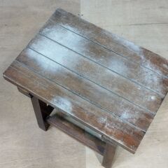 レトロ 木製 飾り台 鉢台 リメイク用にも　/TJ-2653 2Fの画像