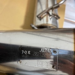 日産V37スカイライン用HKSマフラー値段相談可能の画像