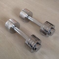 可変式 ダンベル 5kg 2個 セット (合計 10kg) 札幌 中央区 鉄アレイ トレーニングの画像