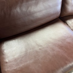 カウチソファー　オットマン　三人掛けの画像