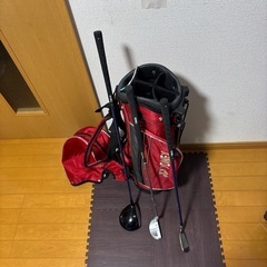 ヨネックス子供用ゴルフセットの画像