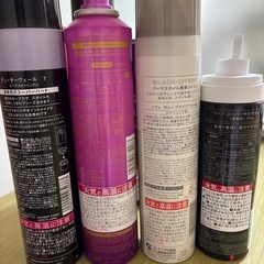 ヘアスプレーかくしゆ各種の画像