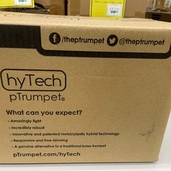 ◇ドリーム尼崎1号館◇pTrumpet hyTech PTRUMPET1HTG プラスチック製トランペット ブラック【未使用】の画像
