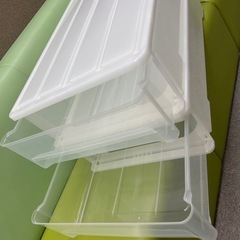 衣装ケース　2個の画像