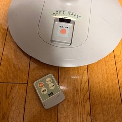 扇風機リモコン付きの画像