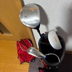 ヨネックス子供用ゴルフセットの画像