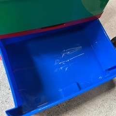 キッズ 5段 カラフルチェスト 衣類 おもちゃ 収納 ケース 整理タンス プラ製 中古品 現状品 ③の画像