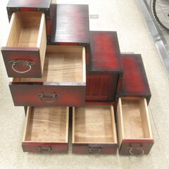 展芸調階段箪笥 G-2452の画像