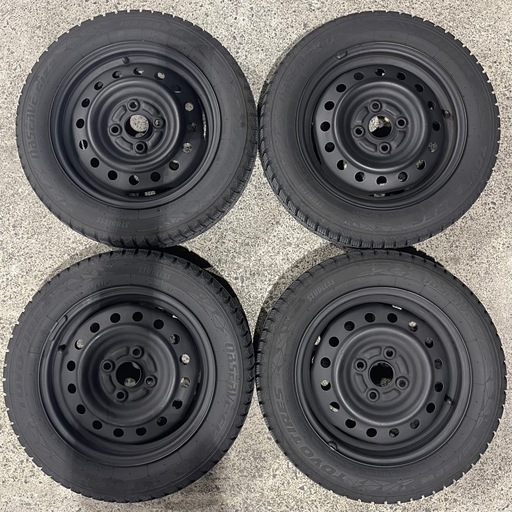 【売れました】155/65R14 ダイハツ純正 スタッドレス ホイールセット