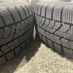155/65R14 ダイハツ純正 スタッドレス ホイールセット 23年製バリ溝の画像