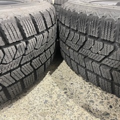 155/65R14 ダイハツ純正 スタッドレス ホイールセット 23年製バリ溝の画像