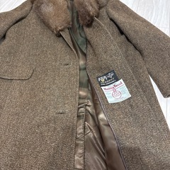 ハリスツイード　コートの画像