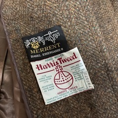 ハリスツイード　コートの画像