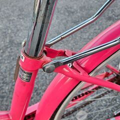 ✨️ジモティー割引✨️【ジャングルジャングル堺初芝店】 軽快車　ピンク　24インチ　堺市（東区　西区　北区　南区　堺区　美原区）高石市　泉大津市　忠岡町　和泉市　松原市　大阪狭山市の画像