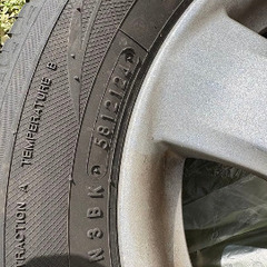 夏タイヤ155/70R13 タイヤ・ホイール4本の画像