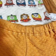 トーマス パジャマ　ユニクロキルトパジャマ　ユニクロキッズ　男の子保育園着90の画像