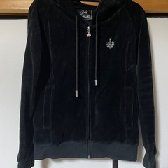 Rady  黒シャンデリア キラキラ豪華パーカーの画像
