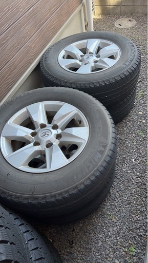 4本 純正　タイヤ ＆ ホイールセット ランクルプラド 265/65R17