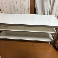 　３段収納棚の画像