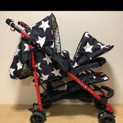 ベビーカー　二人乗り用の画像